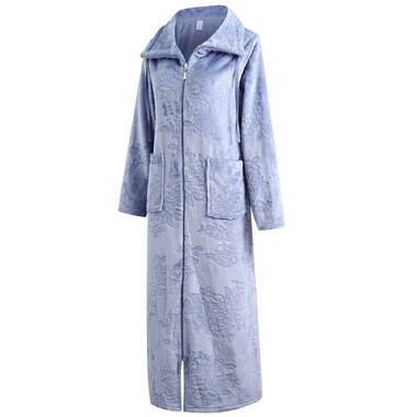 Zipped dressing outlet gown next